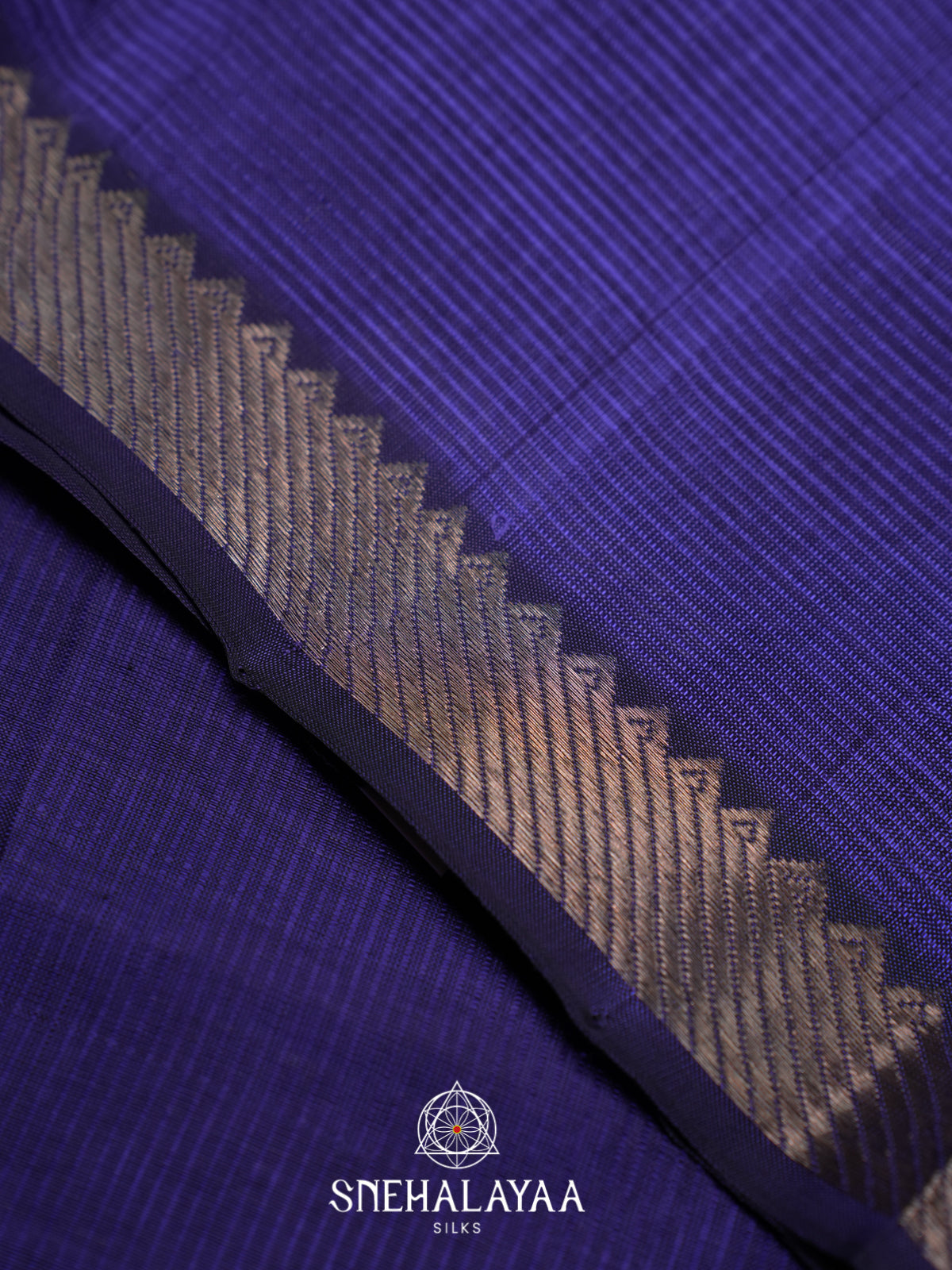 Royal Blue Mangalagiri Silk Cotton Saree