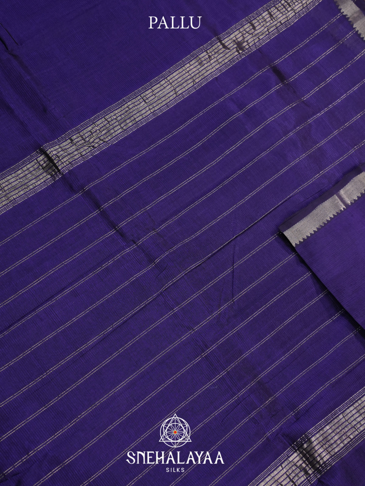 Blue Mangalagiri Silk Cotton Saree