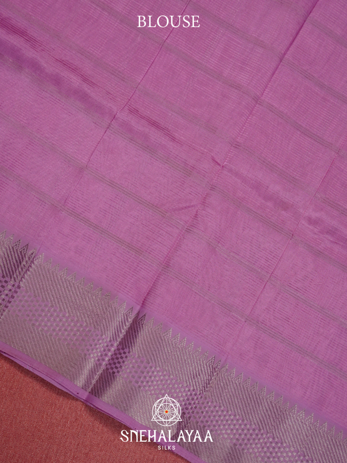 Orchid Pink Mangalagiri Silk Cotton Saree