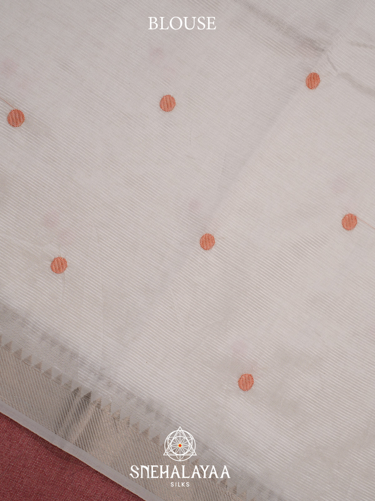 Off White Mangalagiri Silk Cotton Saree