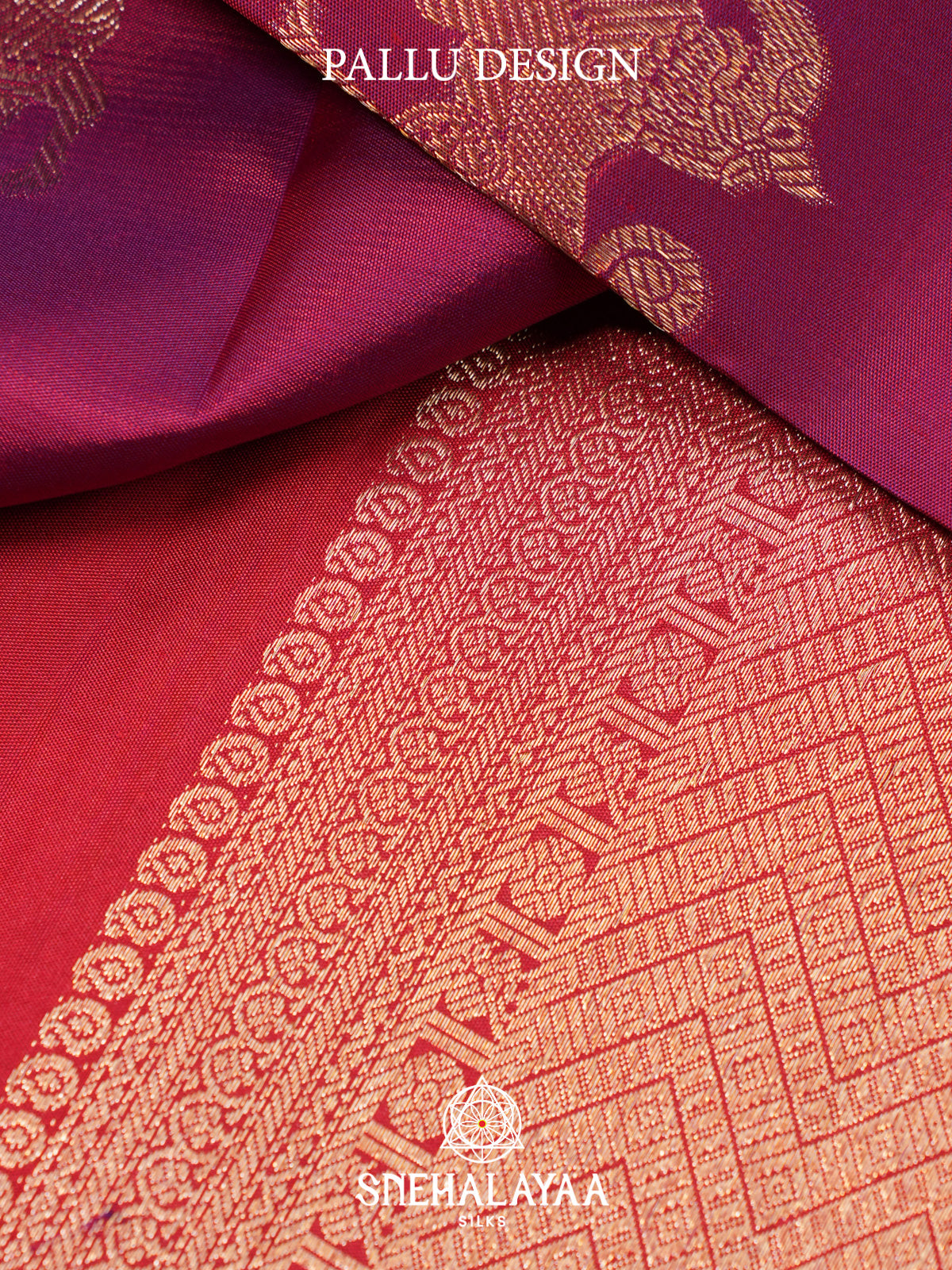 Magenta Pink Kanjivaram Silk Saree