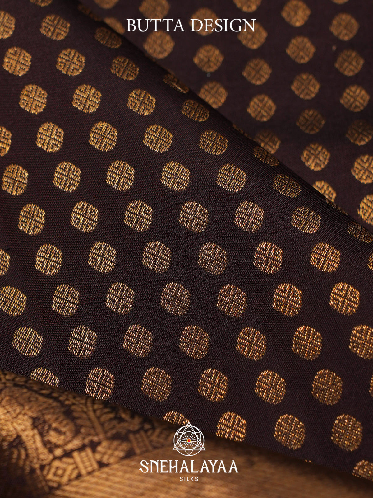 Coffee Brown Kanjivaram Silk Saree
