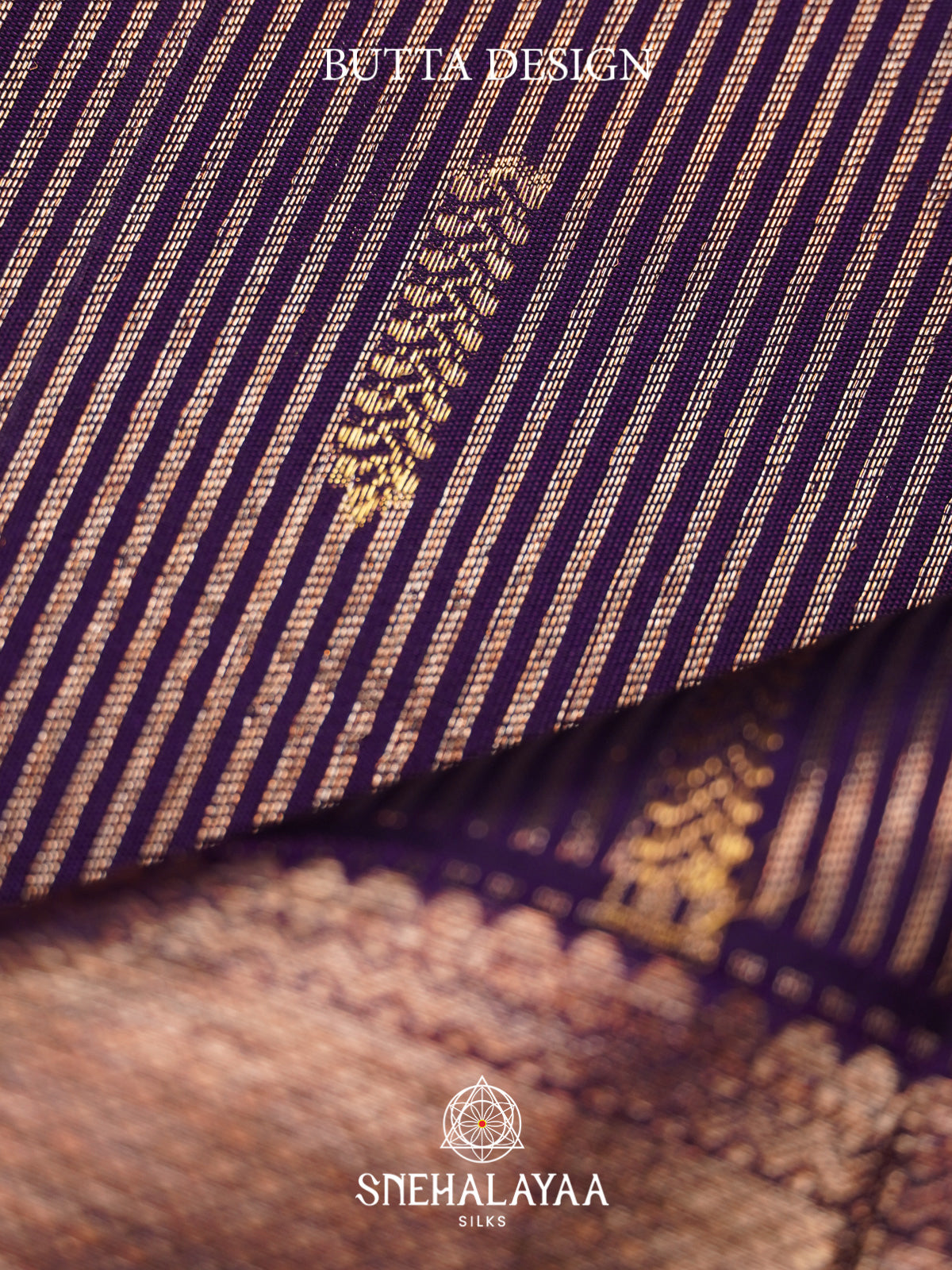 Purple Kanjivaram Silk Saree