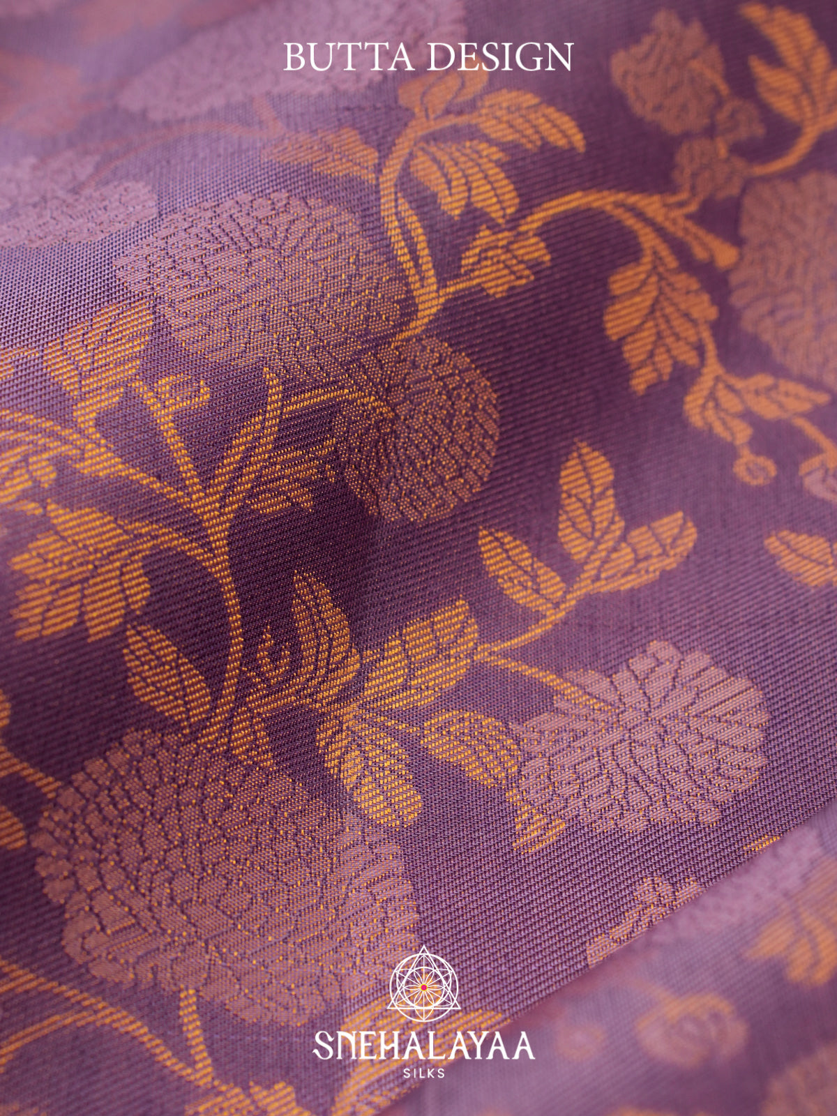 Lilac Kanjivaram Silk Saree