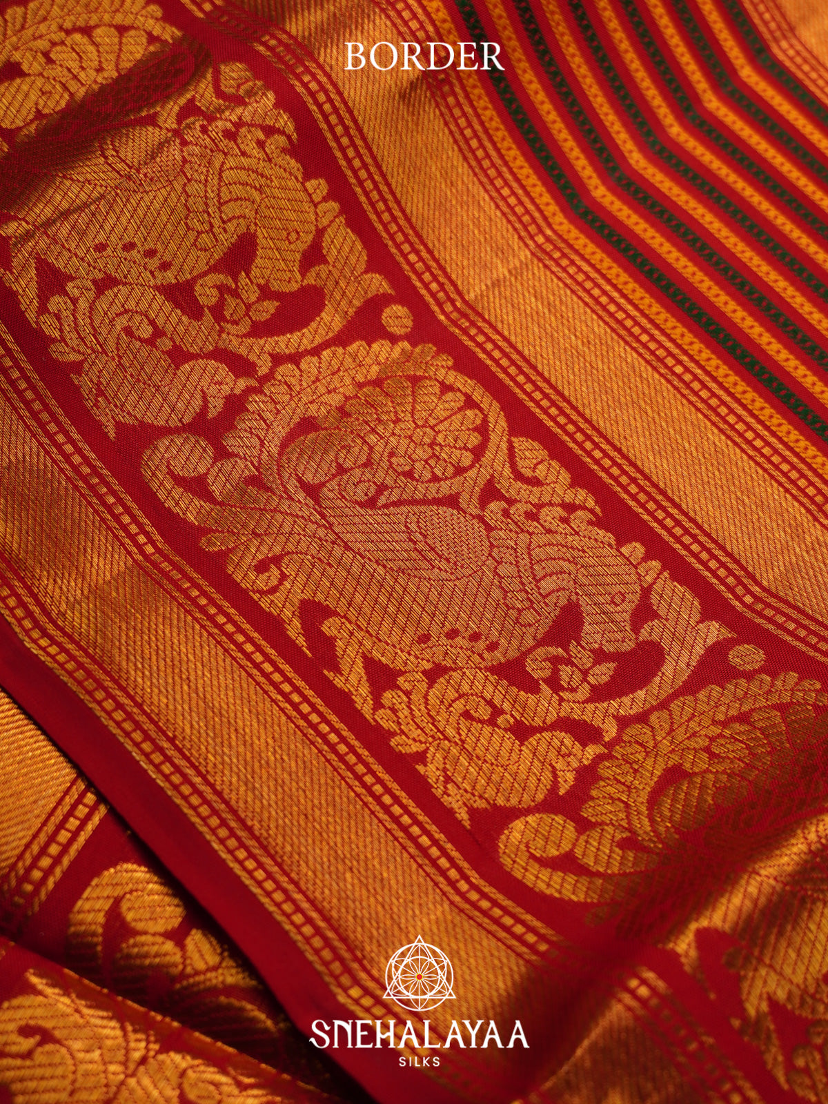 Cream Kanjivaram Silk Saree