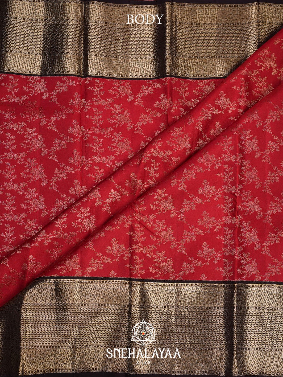 Red Kanjivaram Silk Saree