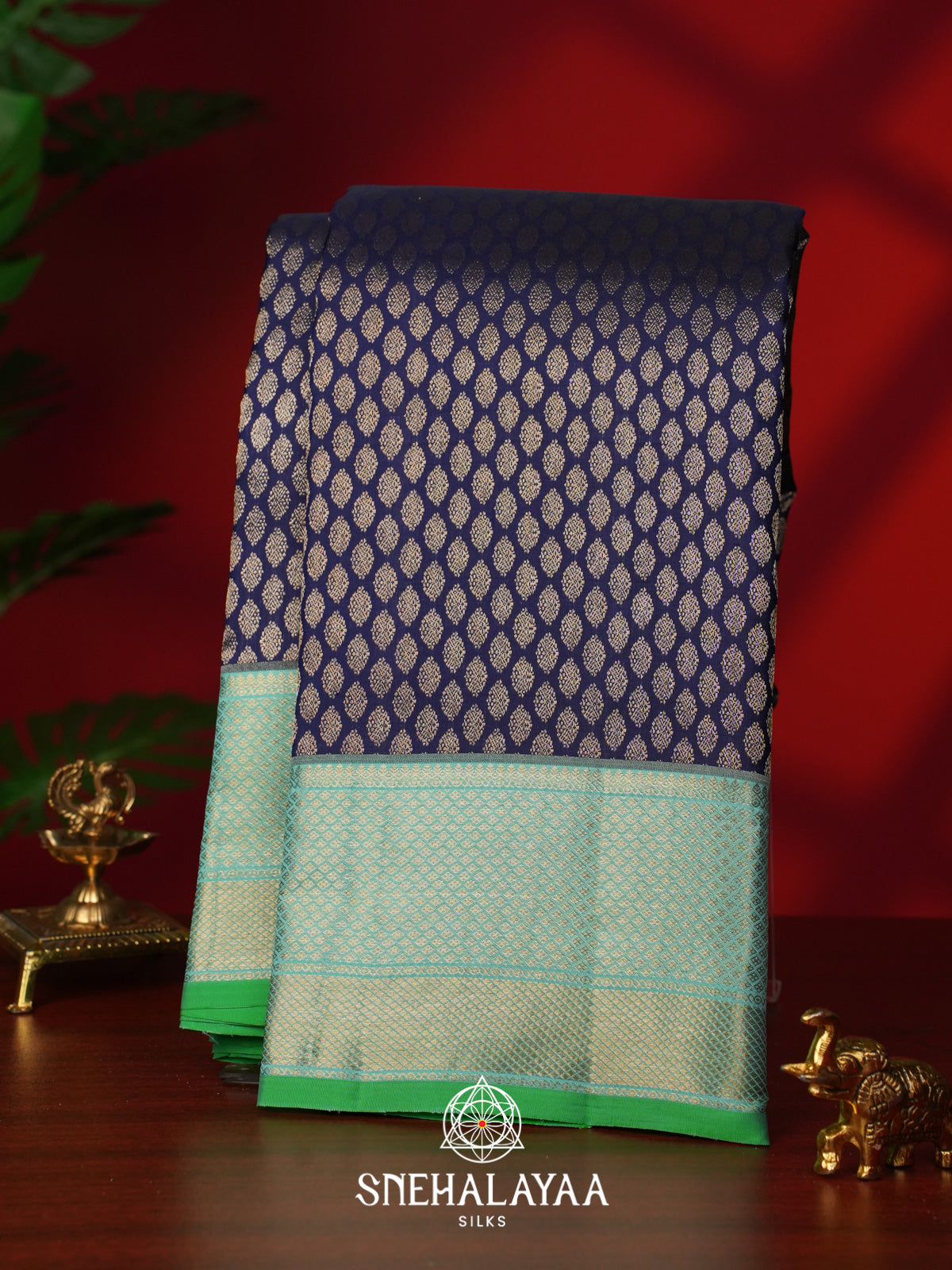 Purple Kanjivaram Silk Saree