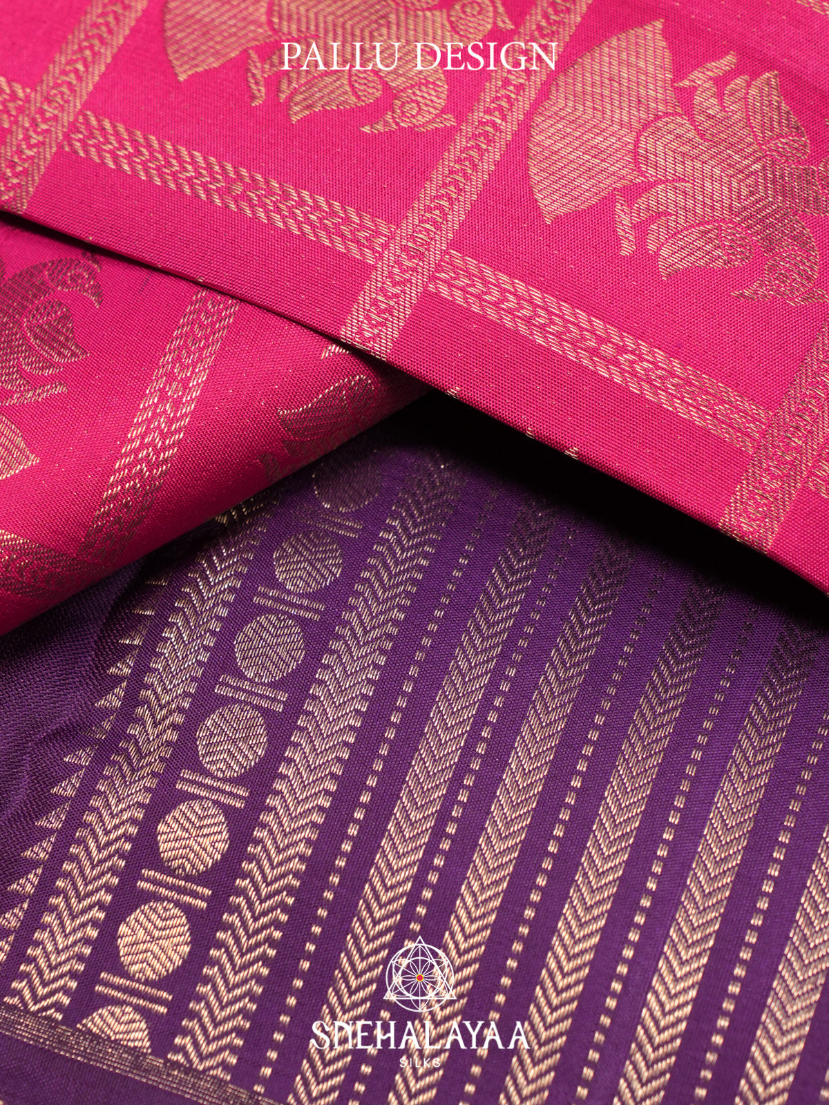 Fuchsia Pink Kanjivaram Silk Saree