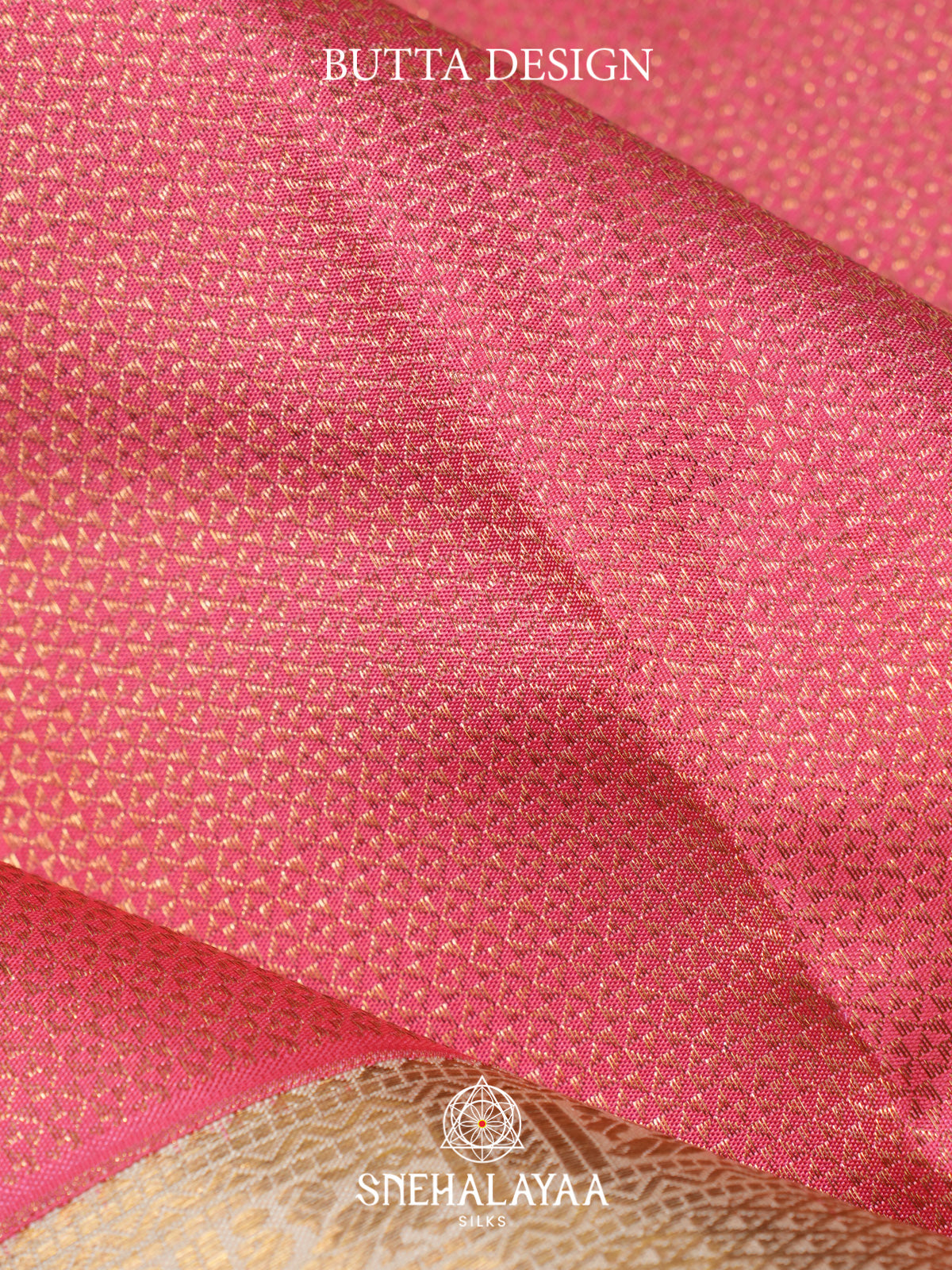 Pink Kanjivaram Silk Saree