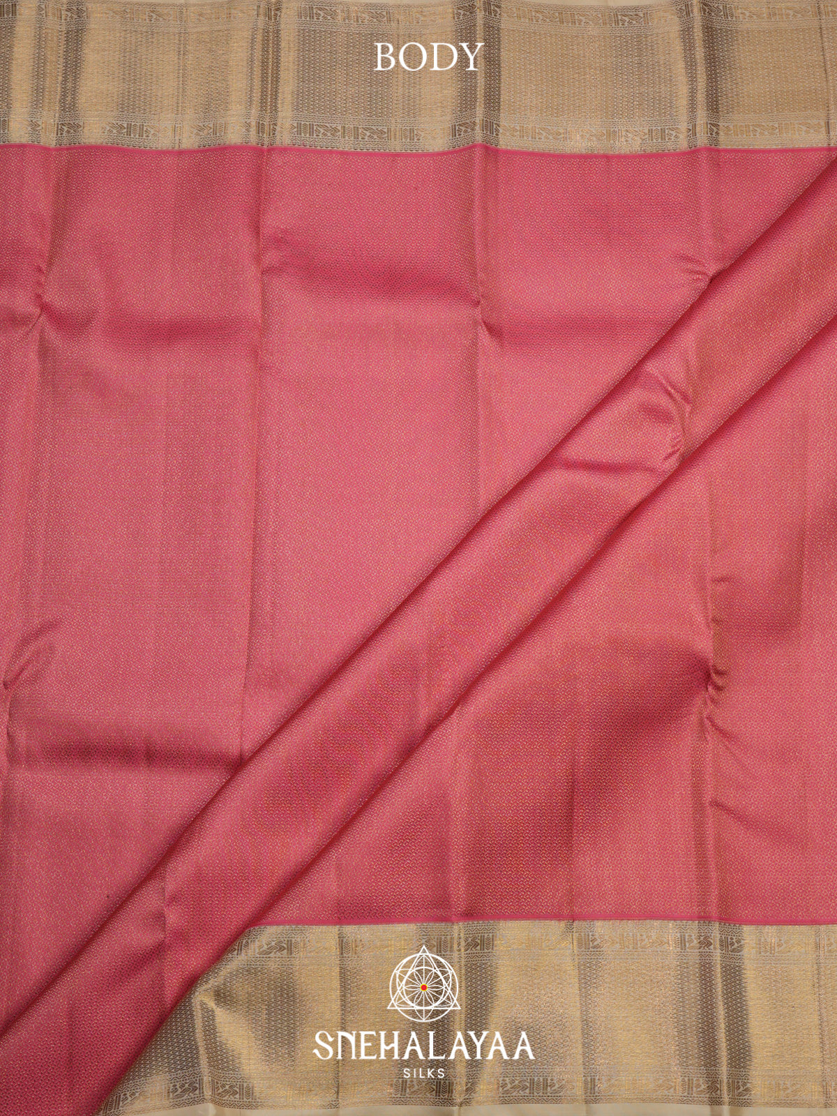 Pink Kanjivaram Silk Saree