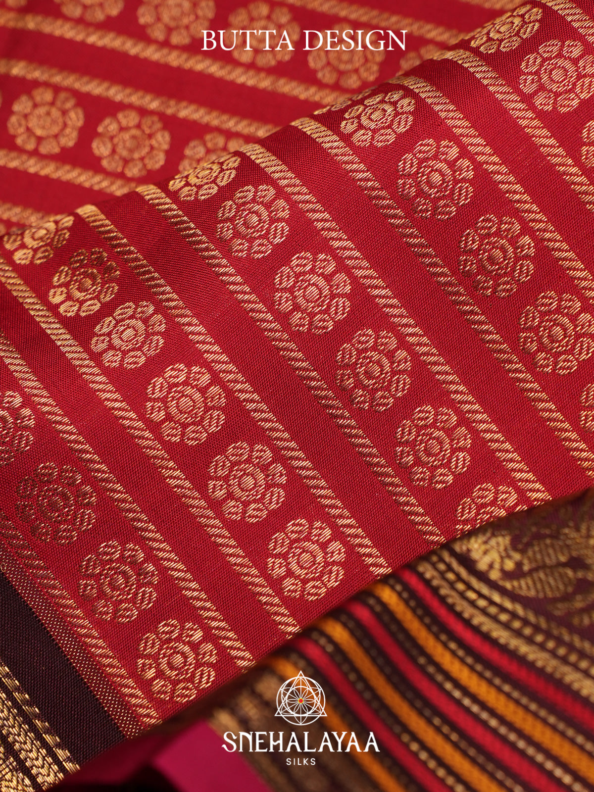 Maroon Kanjivaram Silk Saree