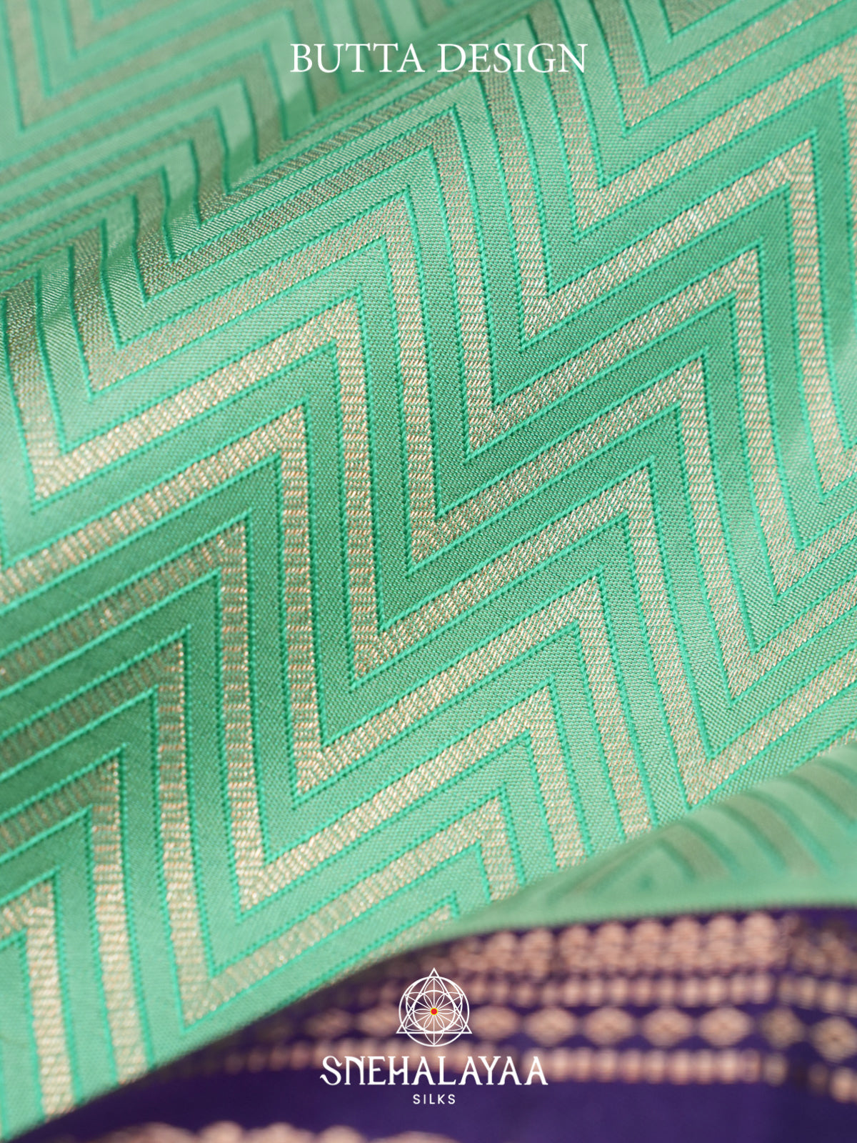 Mint Green Kanjivaram Silk Saree