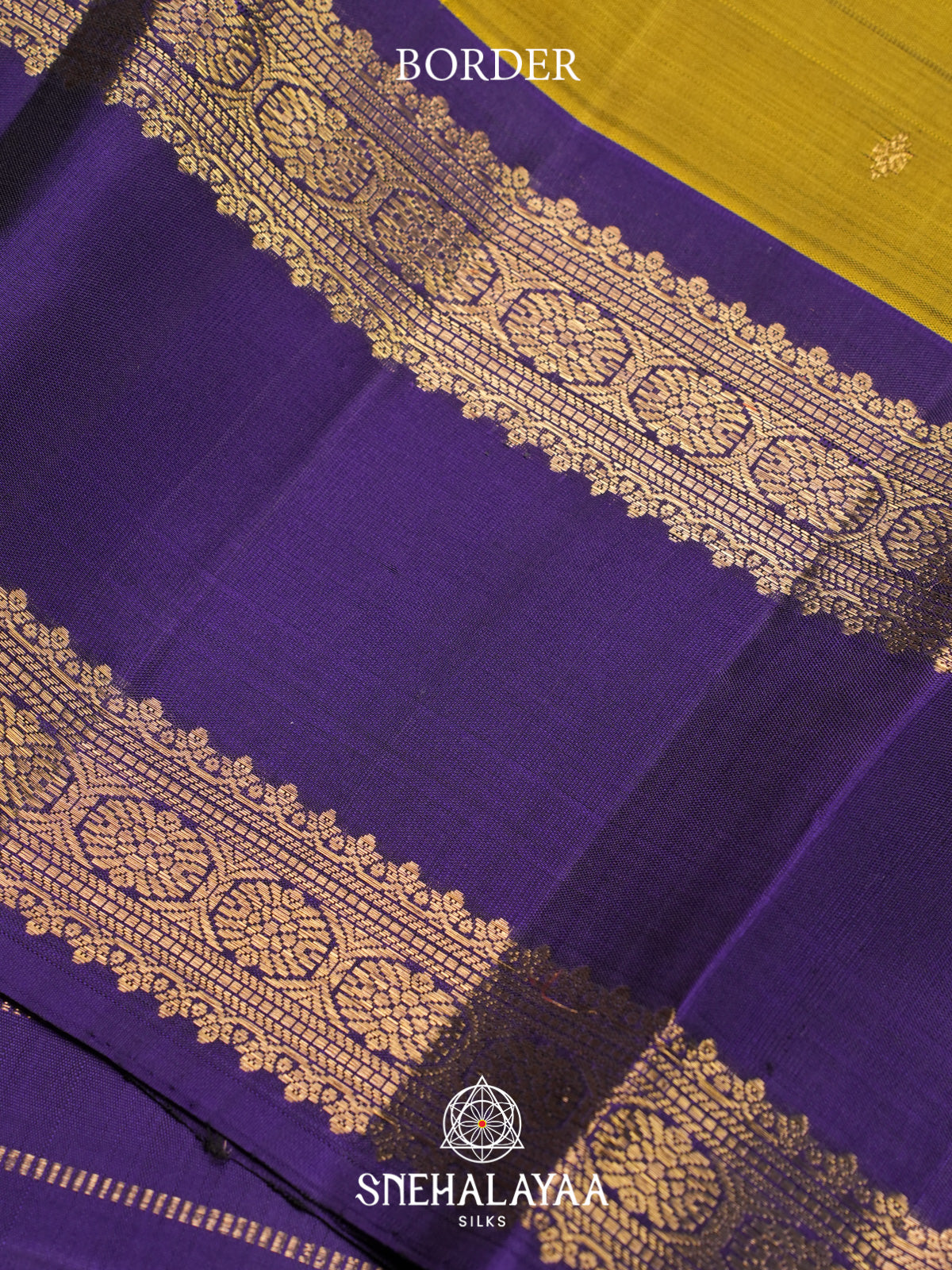 Mehandi Green Kanjivaram Silk Saree