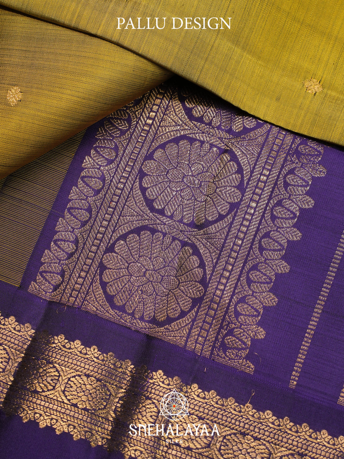 Mehandi Green Kanjivaram Silk Saree