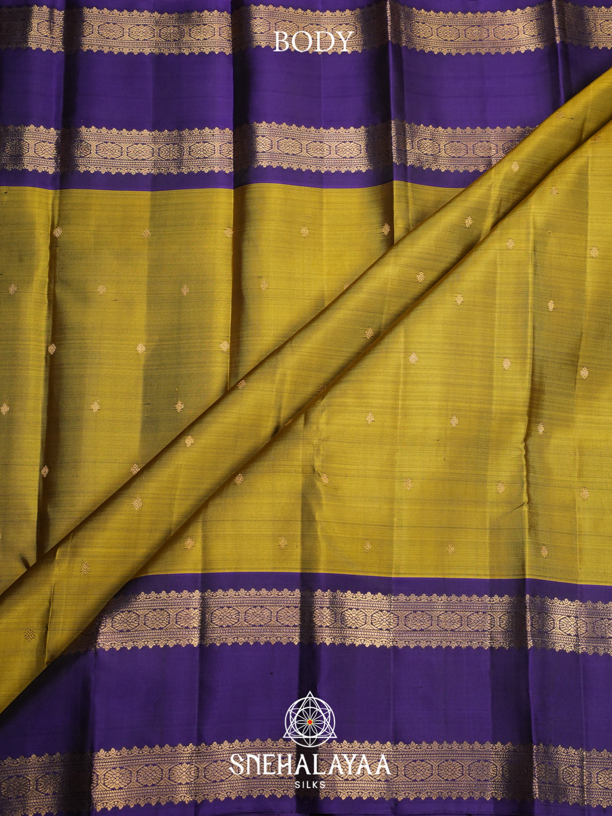 Mehandi Green Kanjivaram Silk Saree
