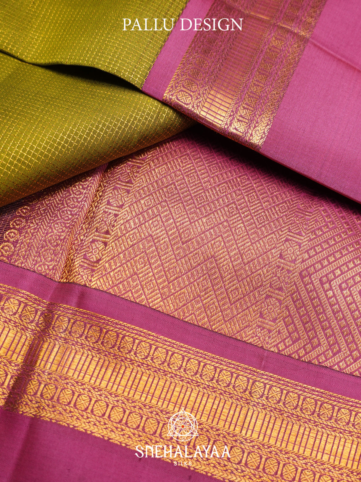 Mehandi Green Kanjivaram Silk Saree