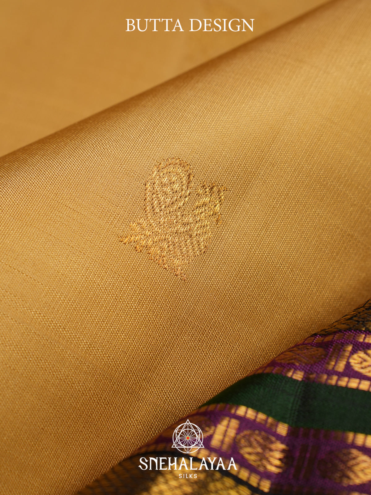 Yellow Kanjivaram Silk Saree