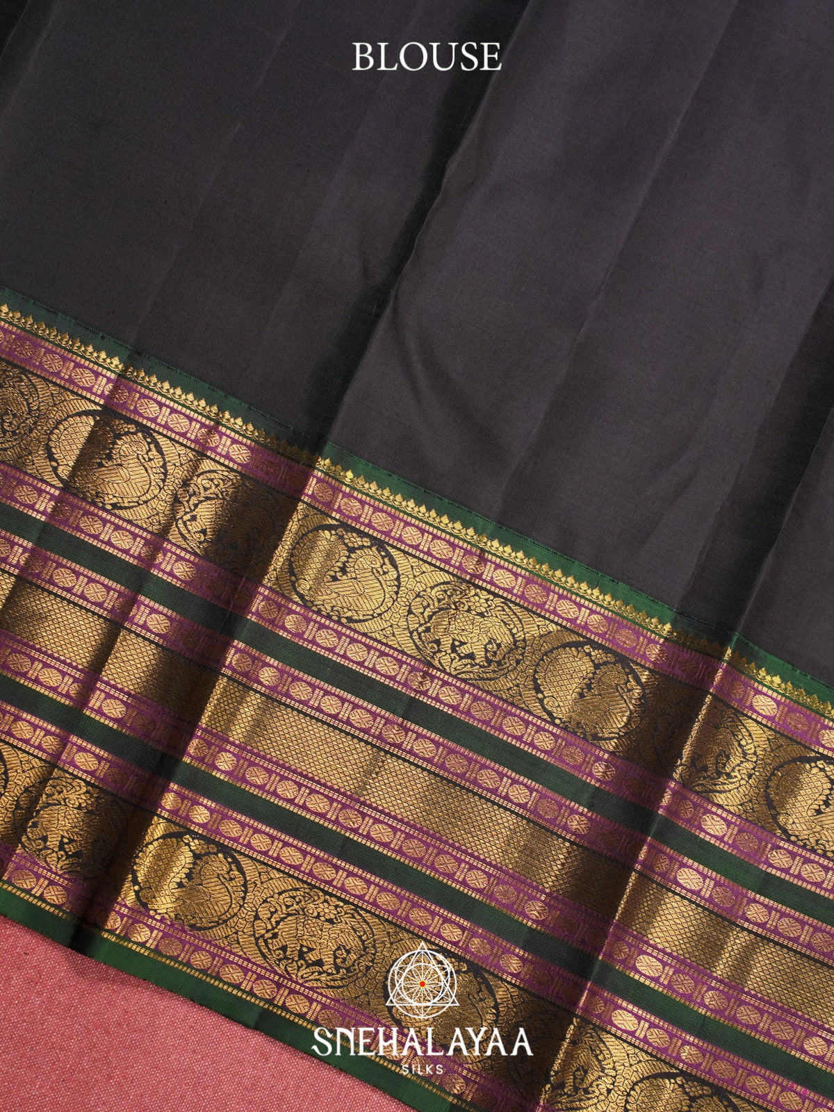 Yellow Kanjivaram Silk Saree