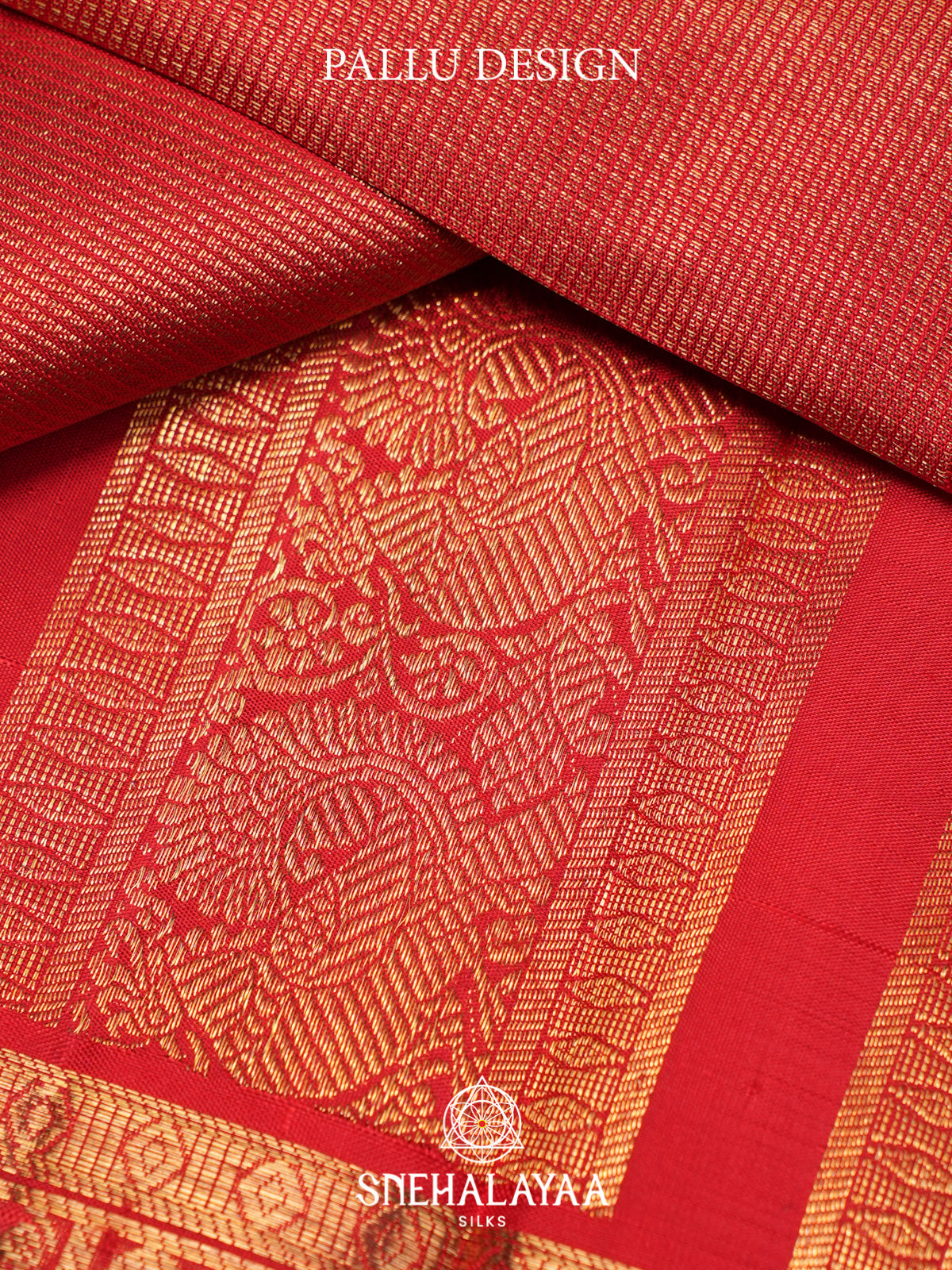 Red Kanjivaram Silk Saree