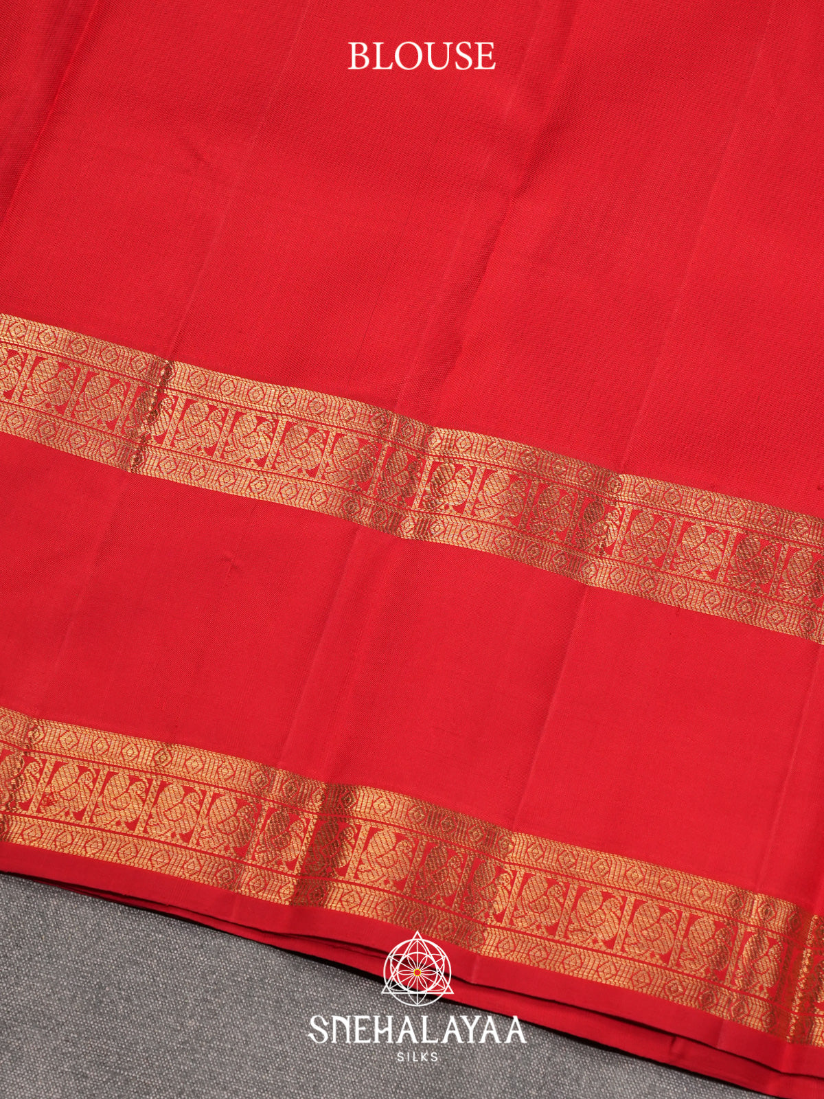 Red Kanjivaram Silk Saree