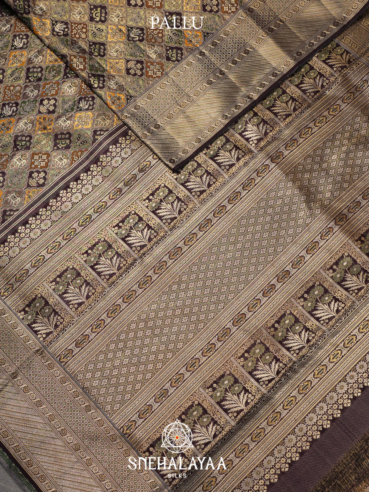 Multicolour Kanjivaram Silk Saree