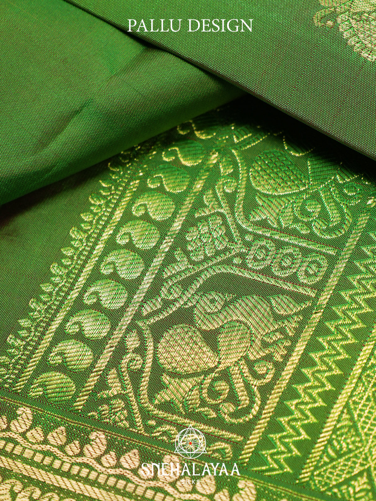 Green Kanjivaram Silk Saree
