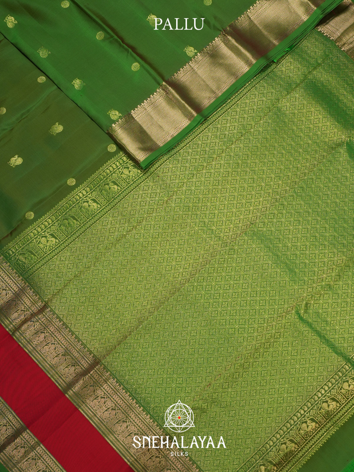 Green Kanjivaram Silk Saree