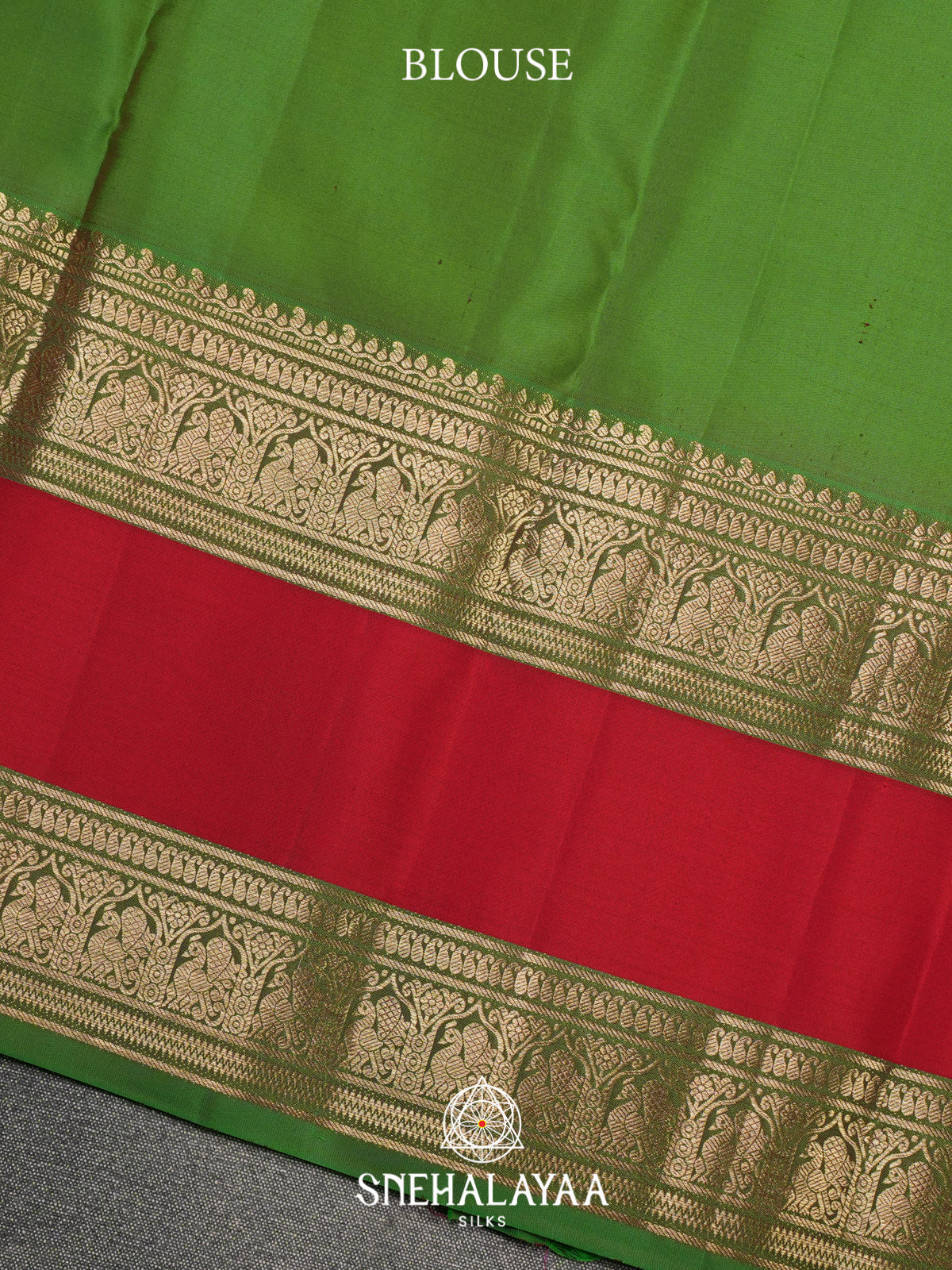 Green Kanjivaram Silk Saree