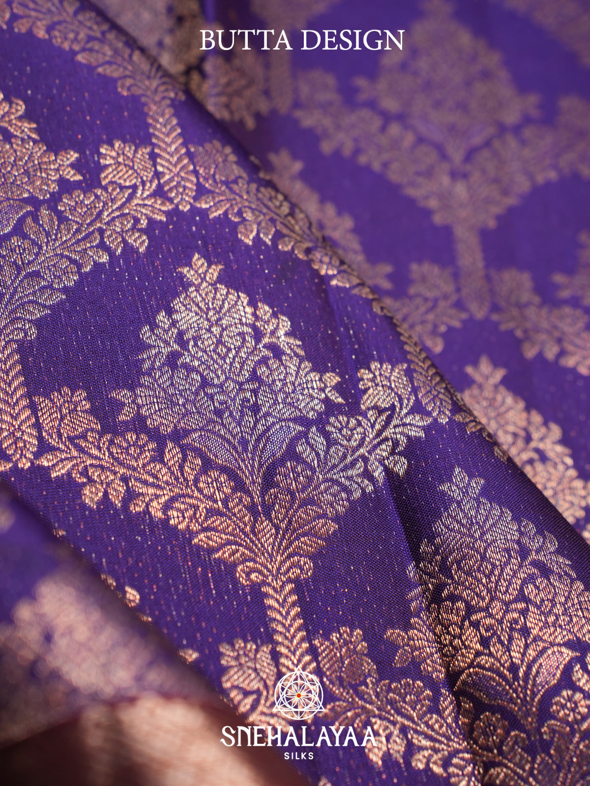 Purple Kanjivaram Silk Saree