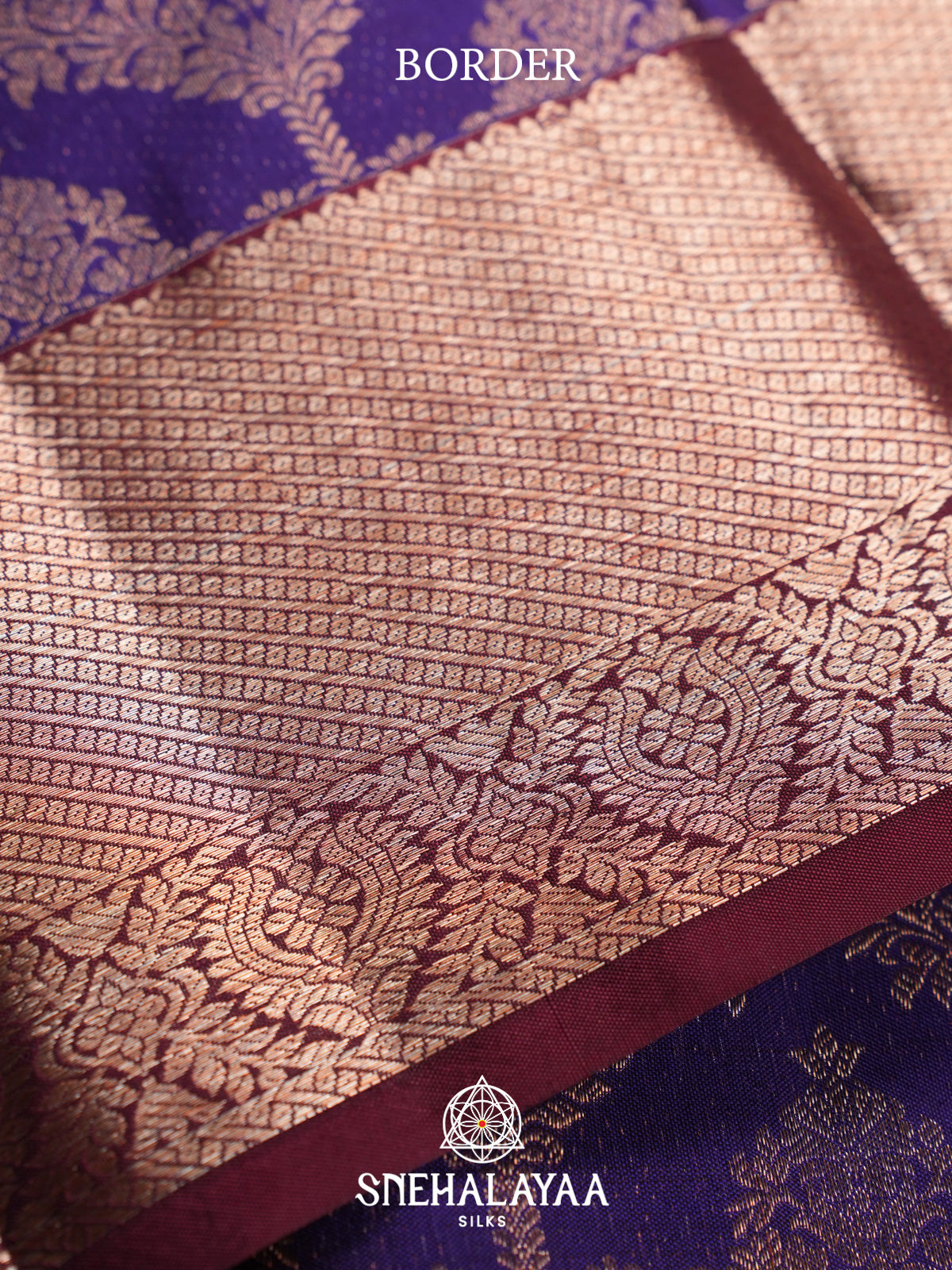 Purple Kanjivaram Silk Saree