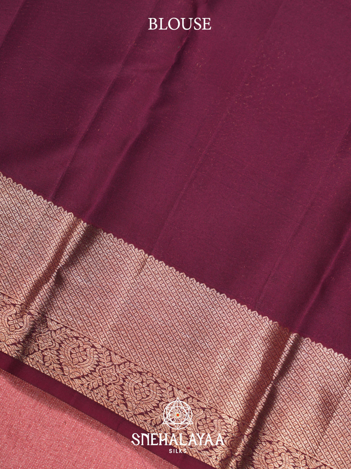 Purple Kanjivaram Silk Saree