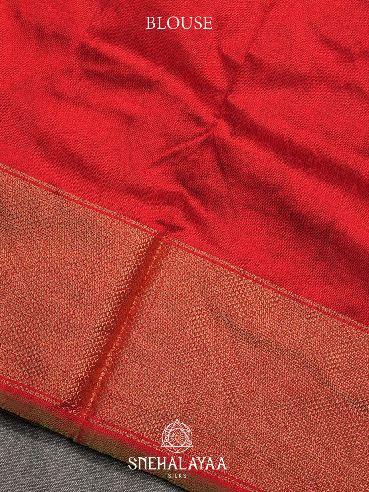 Red Ikkat Saree