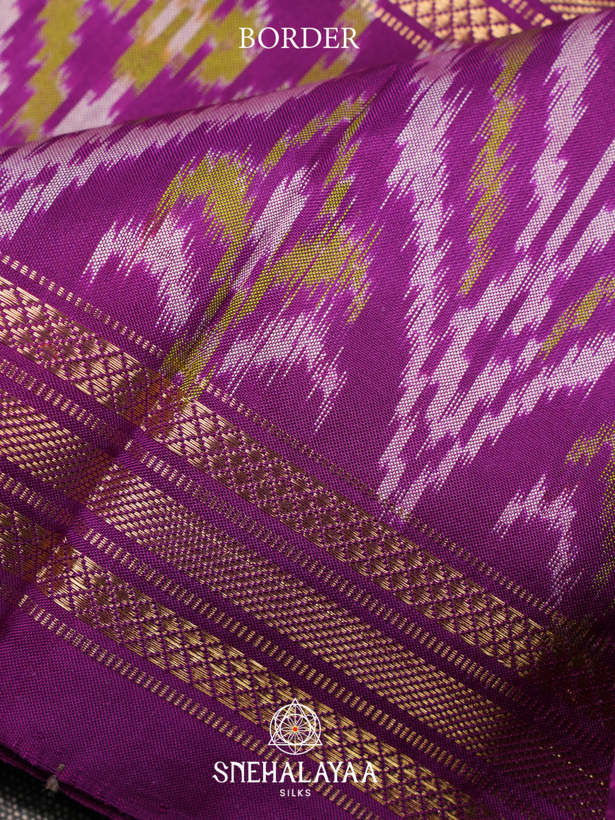 Green Ikkat Saree