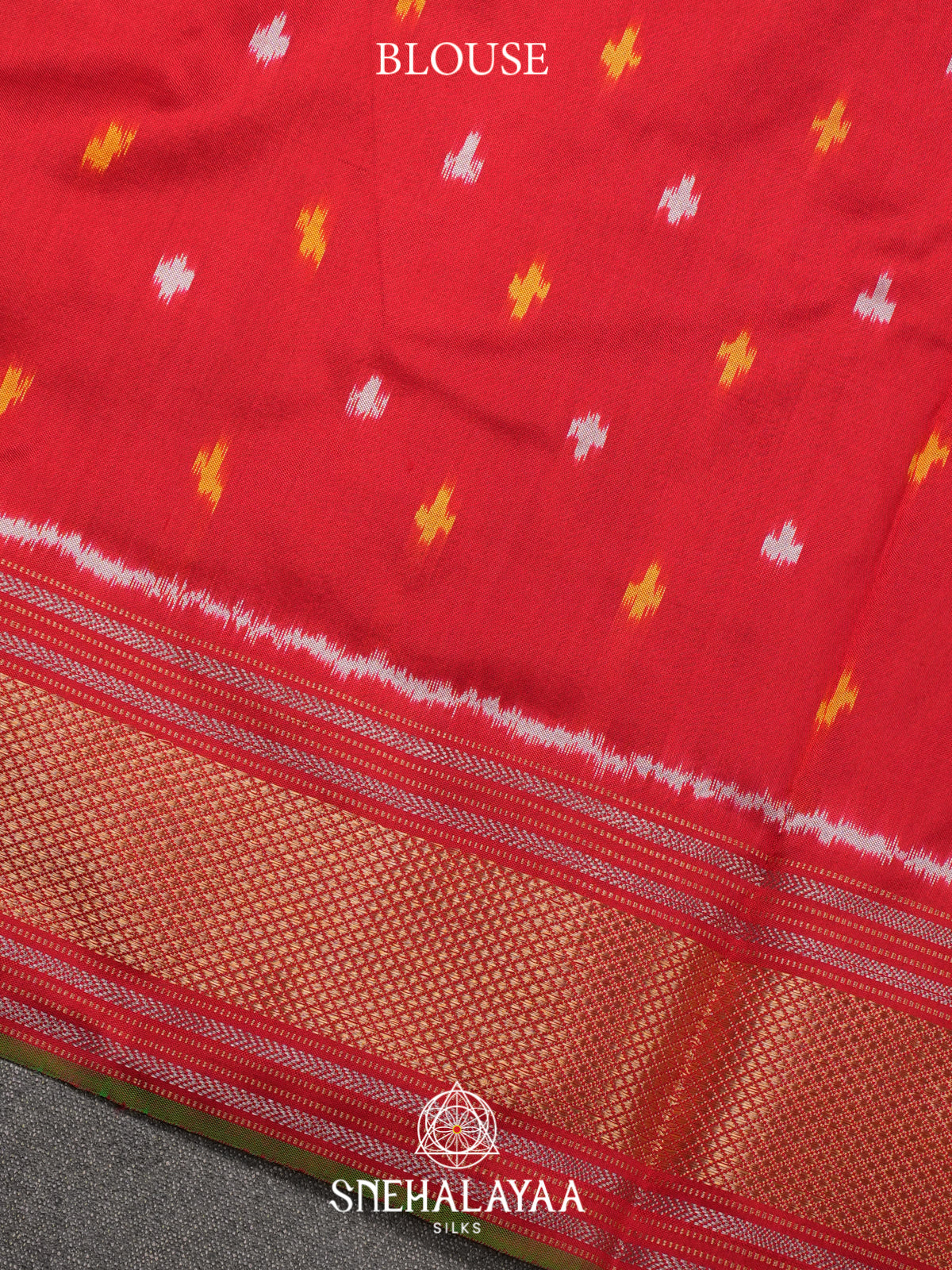 Purple Ikkat Saree