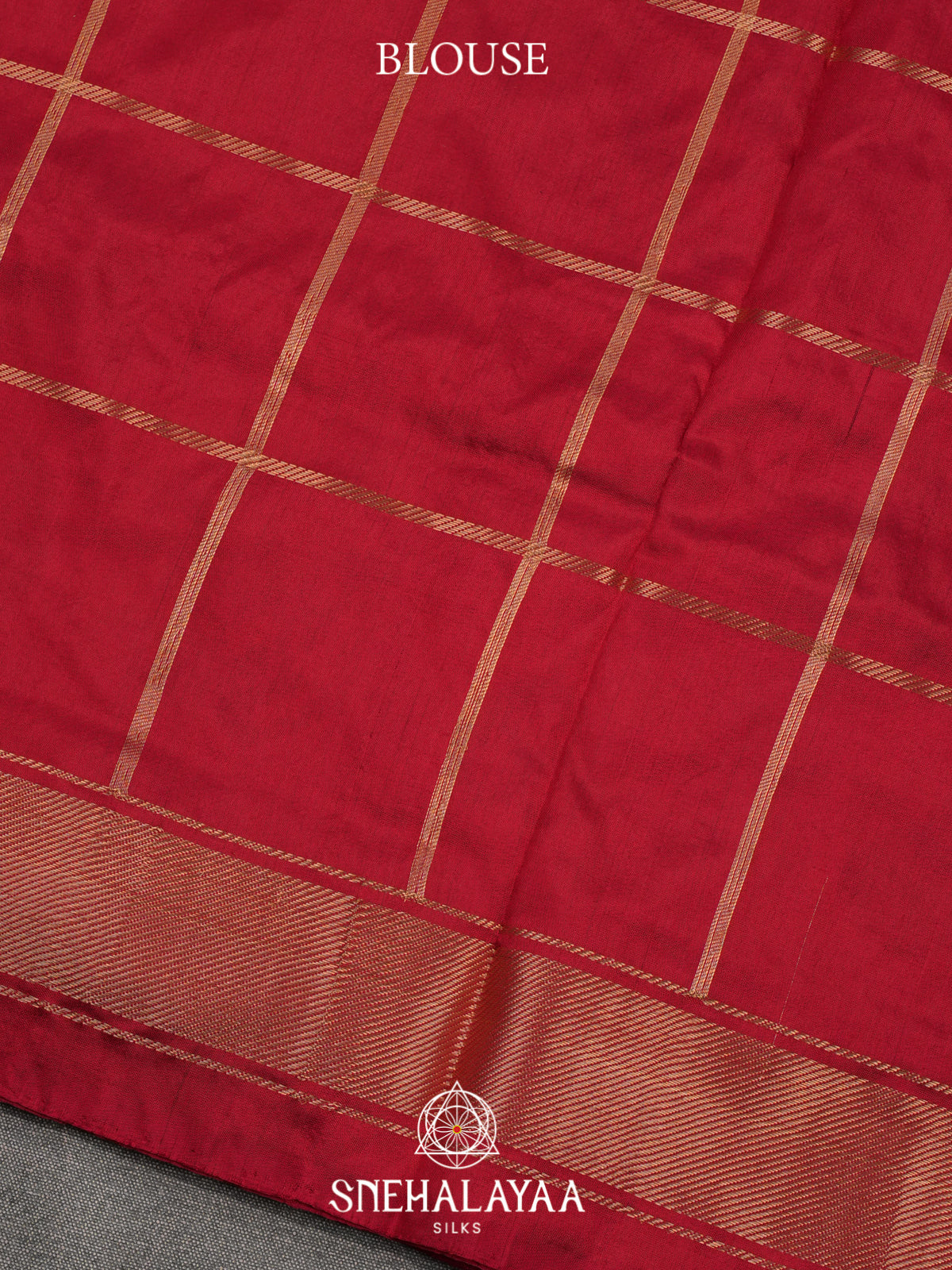 Red Ikkat Saree