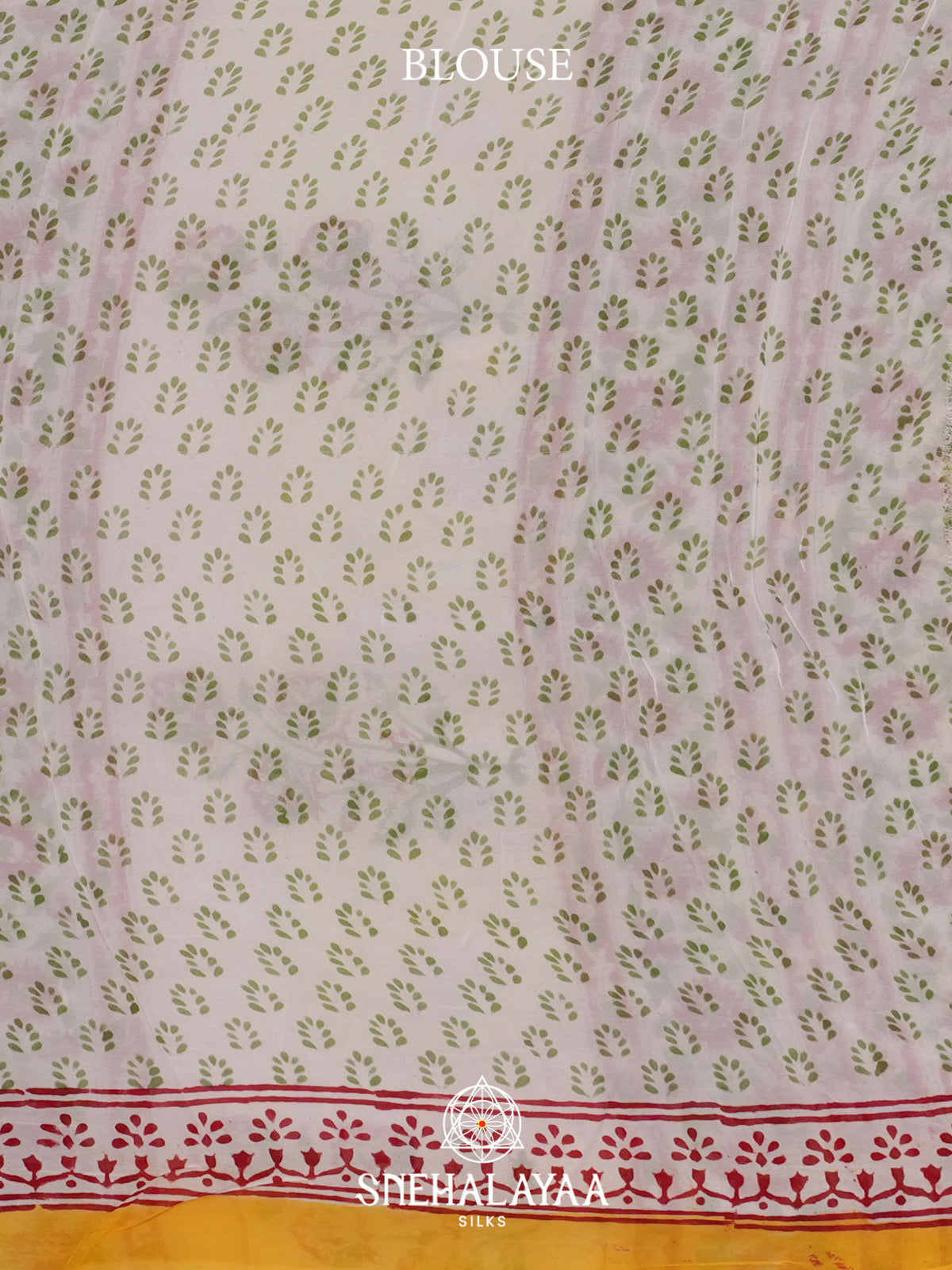 Yellow Georgette Saree