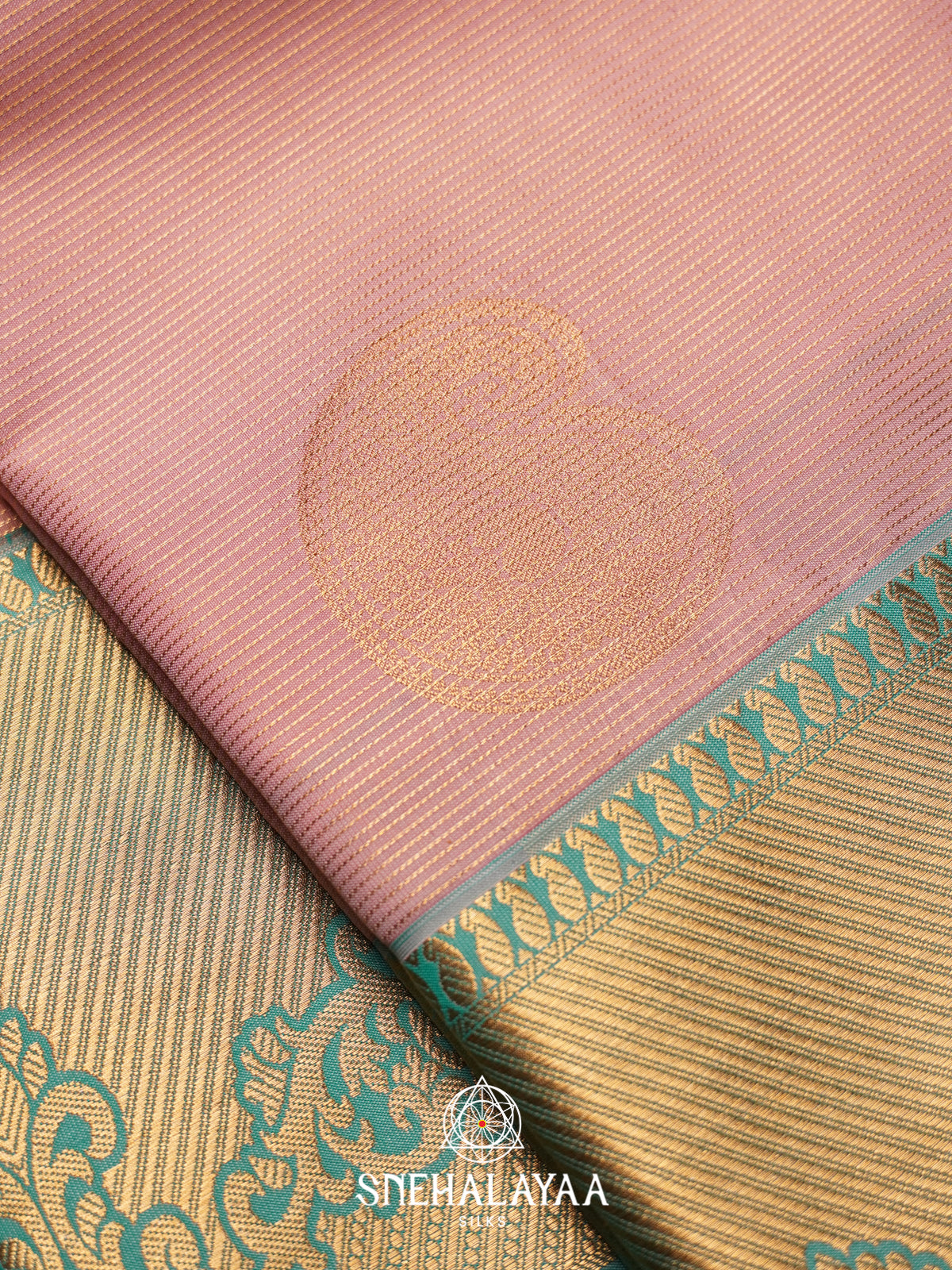 Pink Art Silk Saree