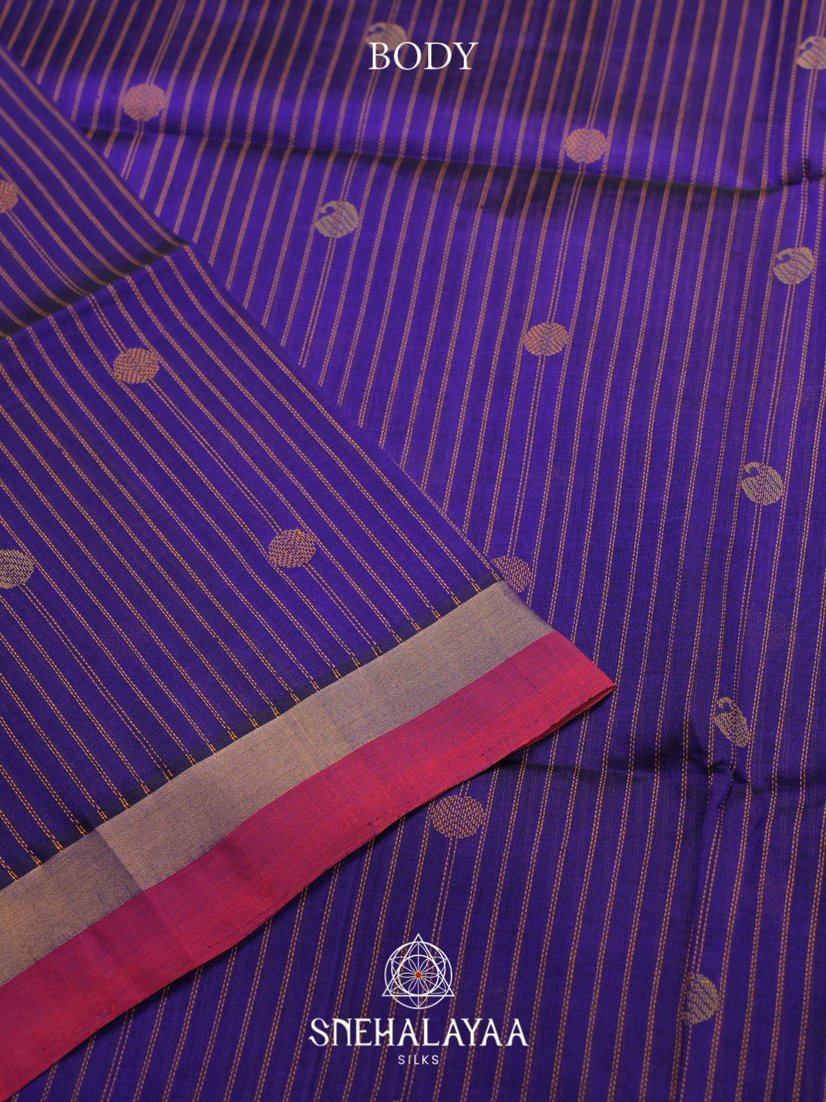 Blue Kuppadam Silk Cotton Saree