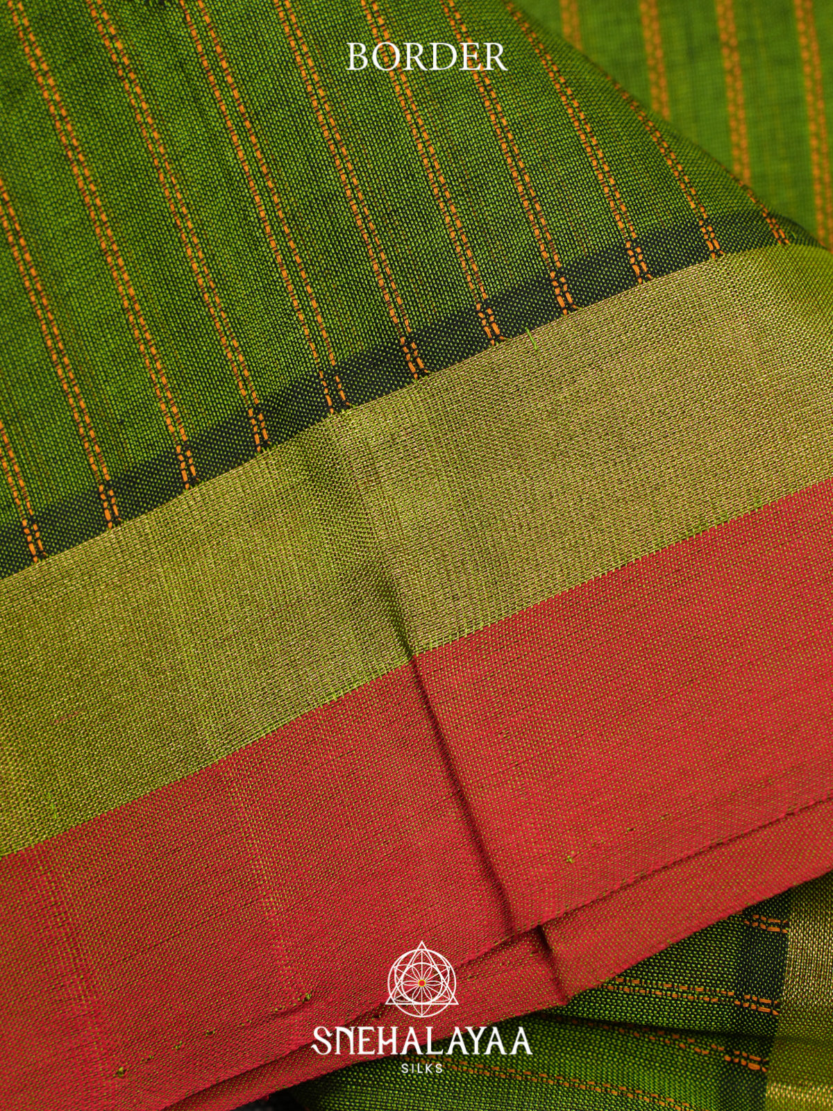 Green Kuppadam Silk Cotton Saree