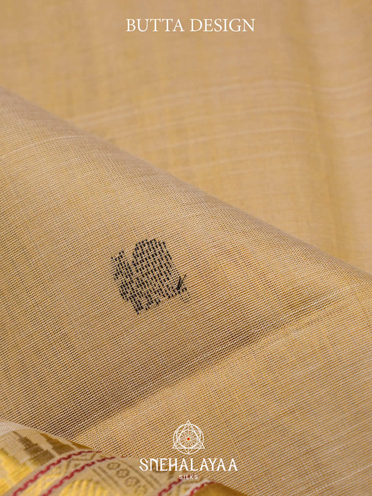 Golden Beige Kuppadam Silk Cotton Saree