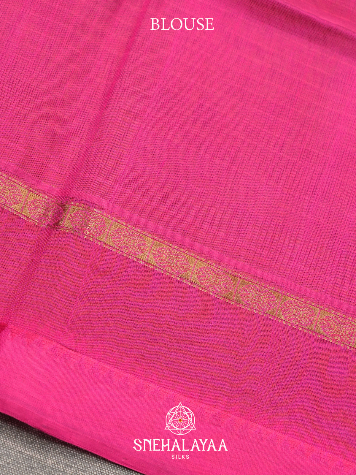 Orange Kuppadam Silk Cotton Saree