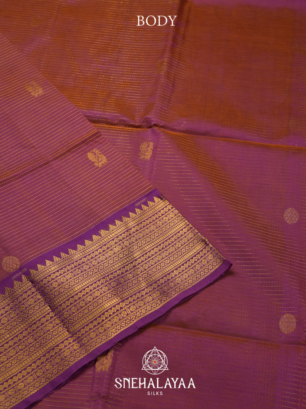 Magenta Kuppadam Silk Cotton Saree