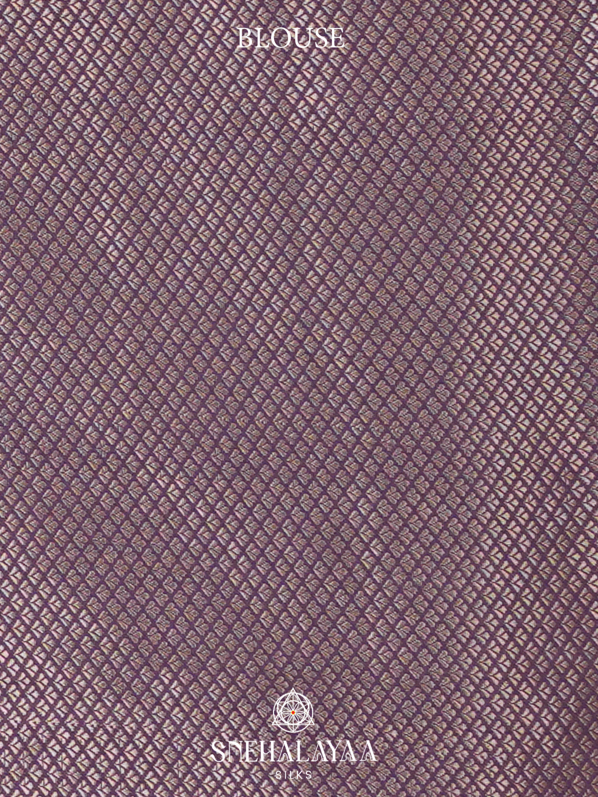 Lilac Banaras Saree