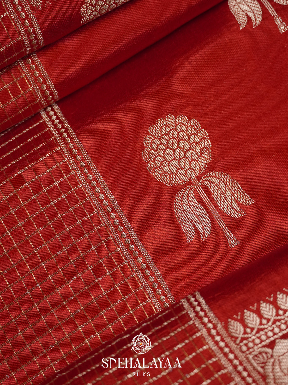 Red Banaras Saree