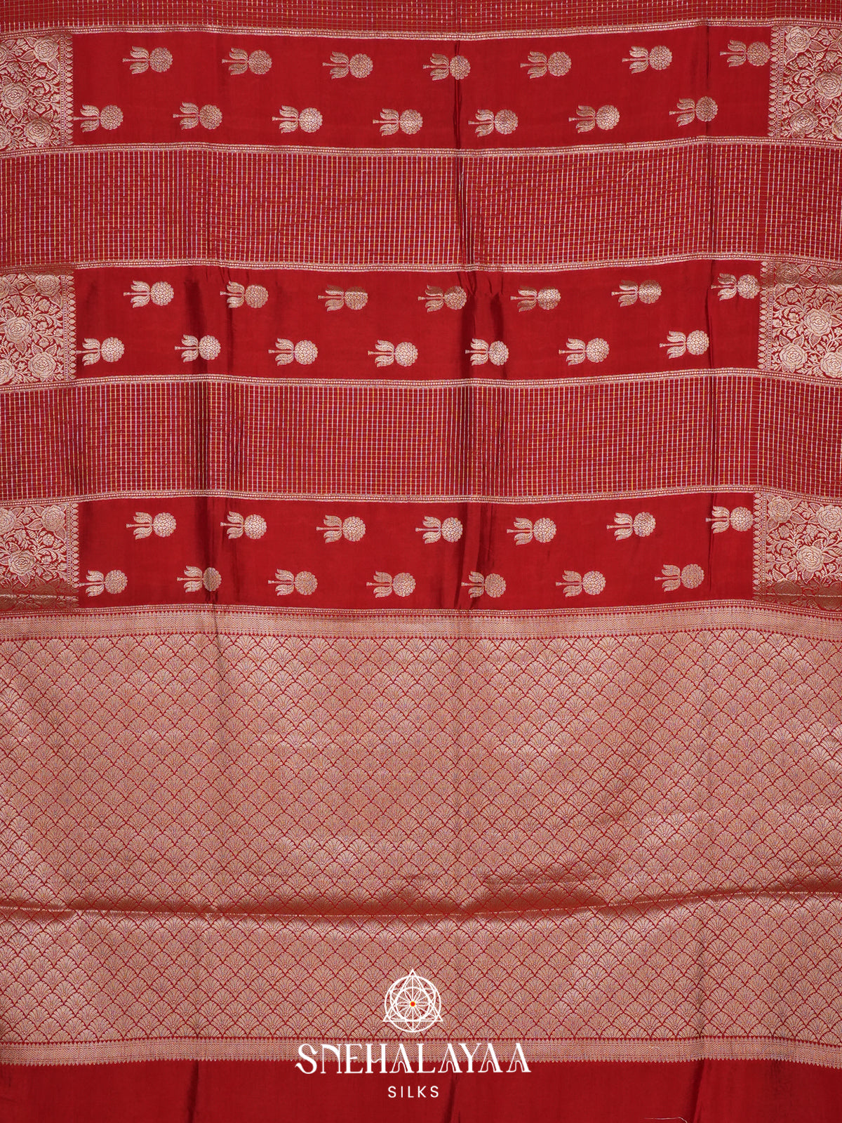 Red Banaras Saree