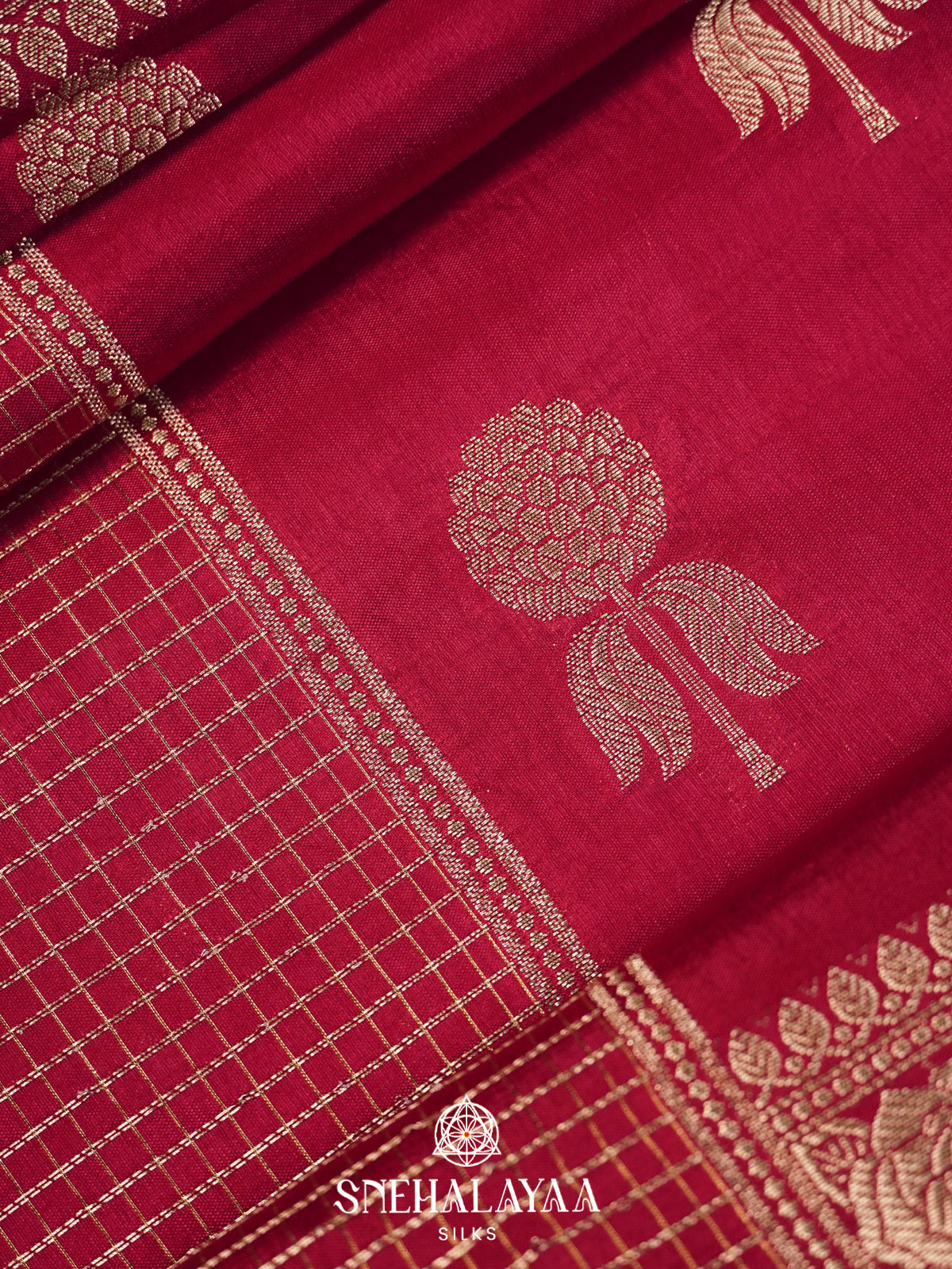 Pink Banaras Saree