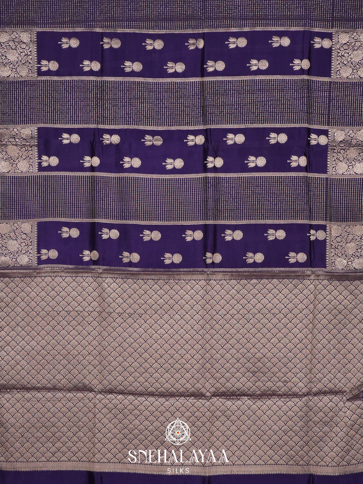 Purple Banaras Saree