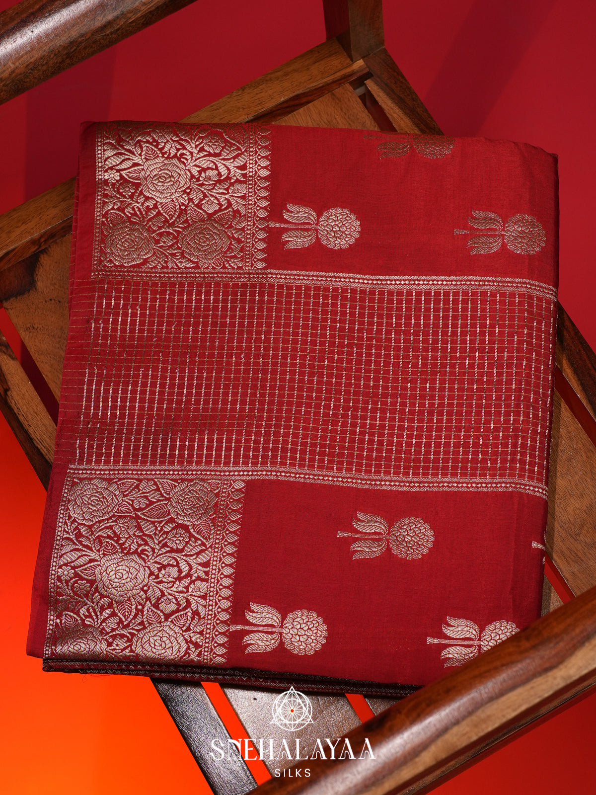 Red Banaras Saree