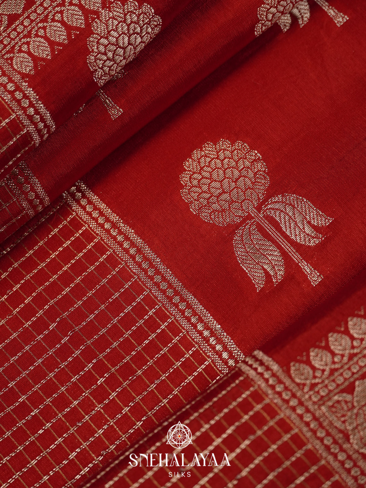 Red Banaras Saree