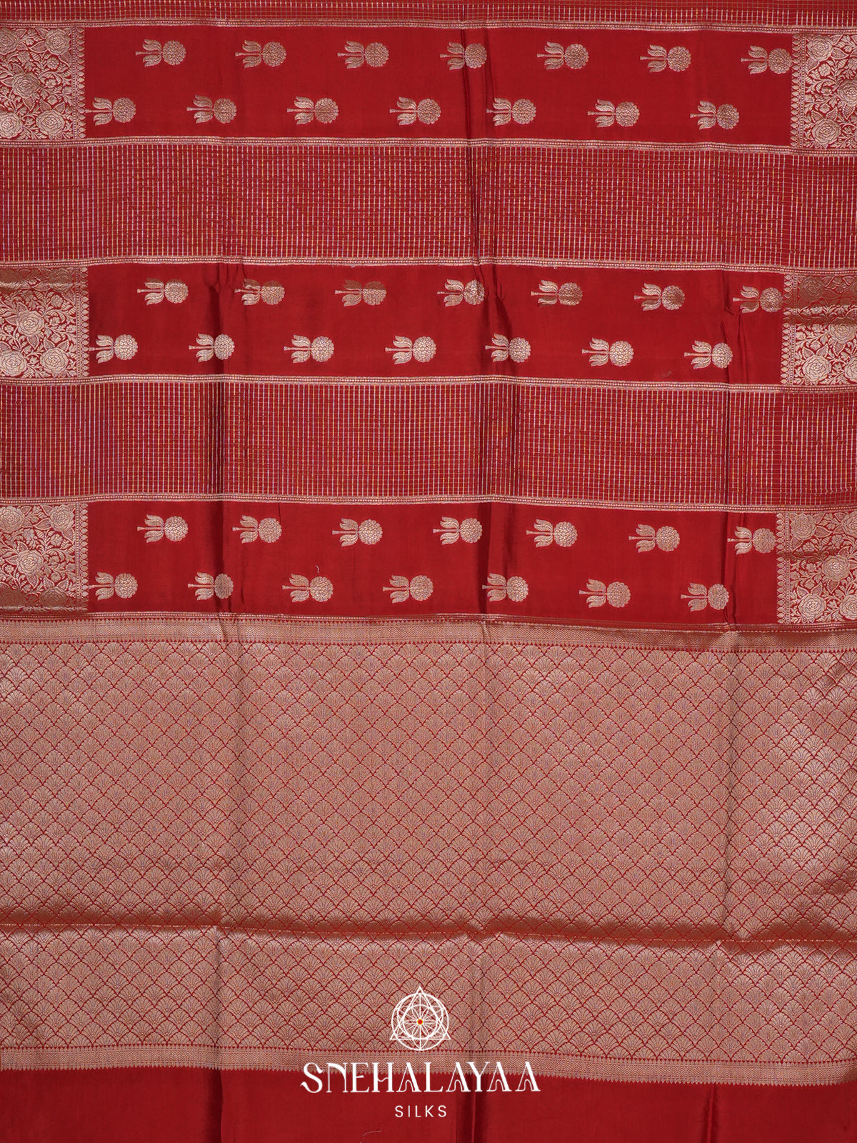 Red Banaras Saree